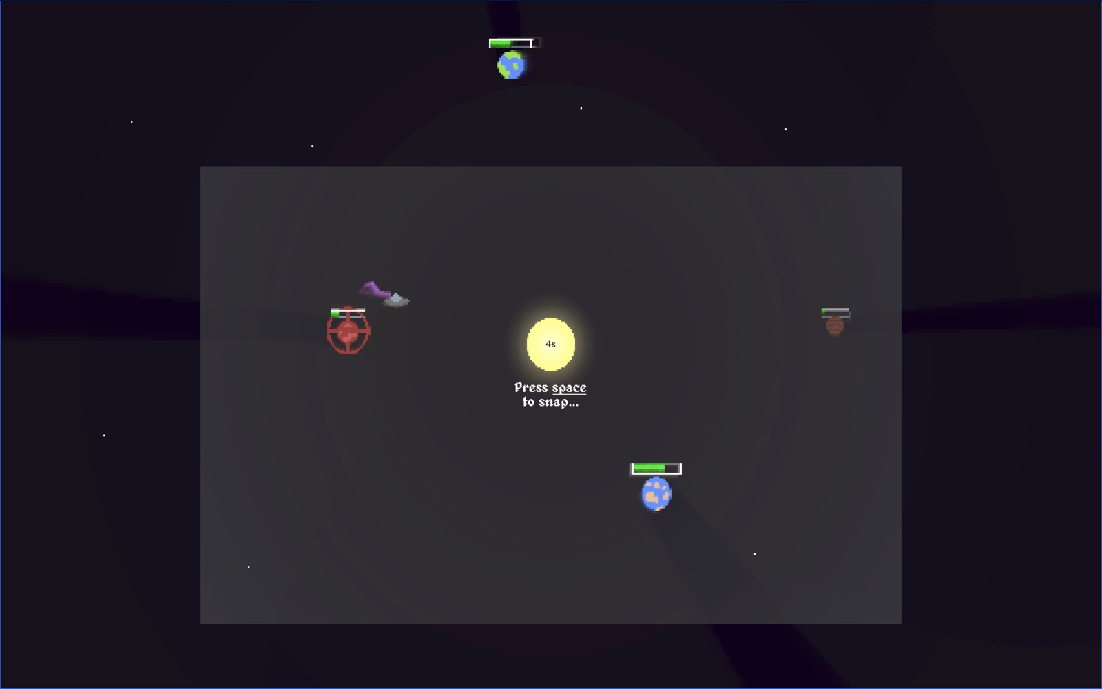 Thanos Simulator planetary gravity gameplay